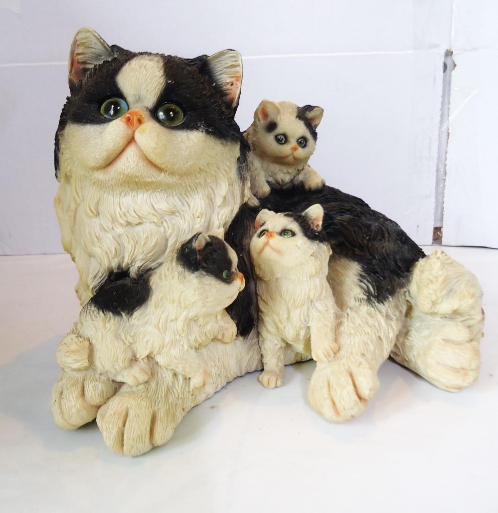 Poes Kat Beeld Kattenfamilie 22 B😻😻😍💑😎🤗🎁👌, Ophalen of Verzenden