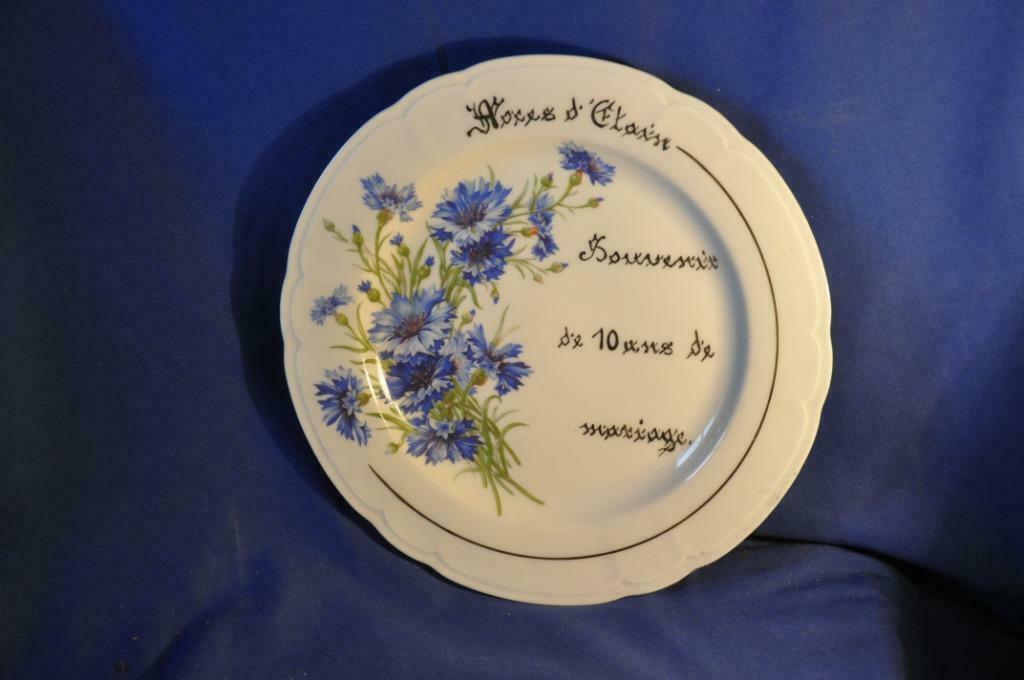 §  assiette noce d'étain (2), Ophalen of Verzenden