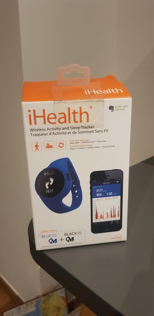 Montre sportive et connectée iHealth, Enlèvement, Comme neuf, Digital