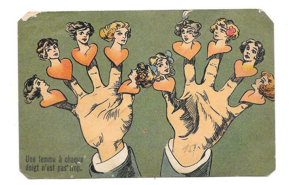 une femme à chaque doigt n' est pas trop, Enlèvement ou Envoi, Non affranchie