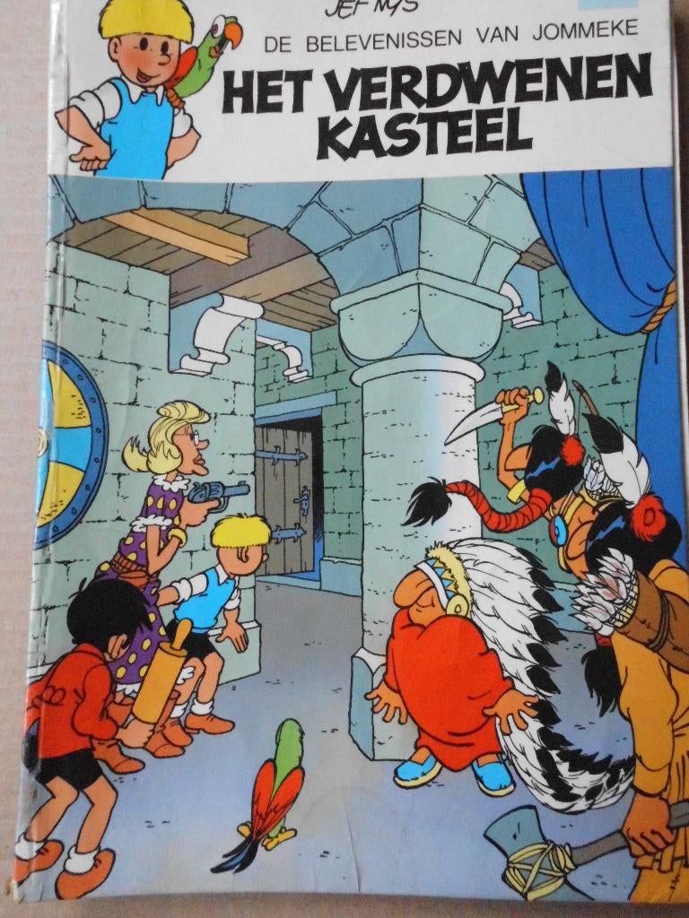 Jommeke - Het verdwenen kasteel, Eén stripboek, Ophalen of Verzenden, Gelezen, Jef Nys