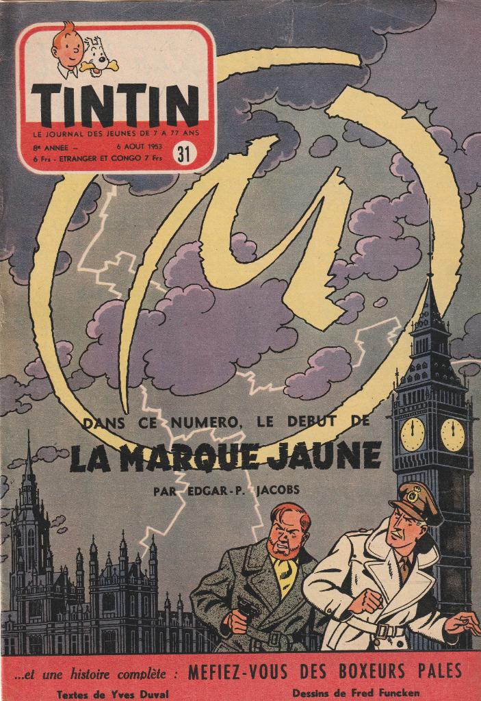 BD, Enlèvement ou Envoi, Comme neuf, Edgar P. Jacobs