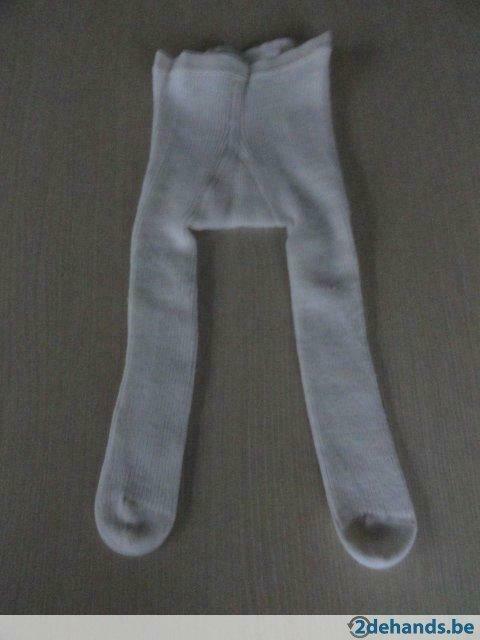 Witte broekkousen voor baby's, maat 9M, Kinderen en Baby's, Ophalen, Gebruikt, Meisje, Overige typen