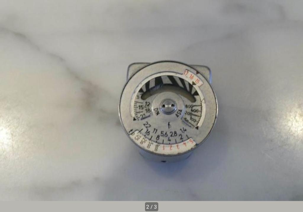 Leica Metraphot 3 lichtmeter, Audio, Tv en Foto, Ophalen of Verzenden, Gebruikt, Overige typen