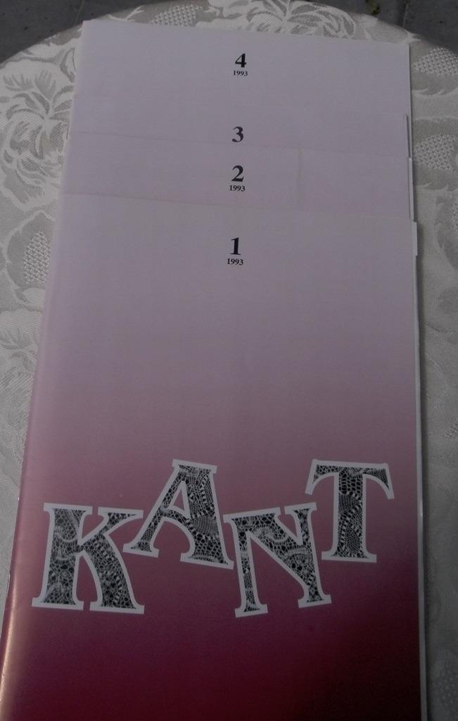 KANT-tijdschrift 1993 (33j oud) nr. 1-2-3-4 kantklossen, Hobby en Vrije tijd, Kantklossen, Ophalen of Verzenden, Zo goed als nieuw