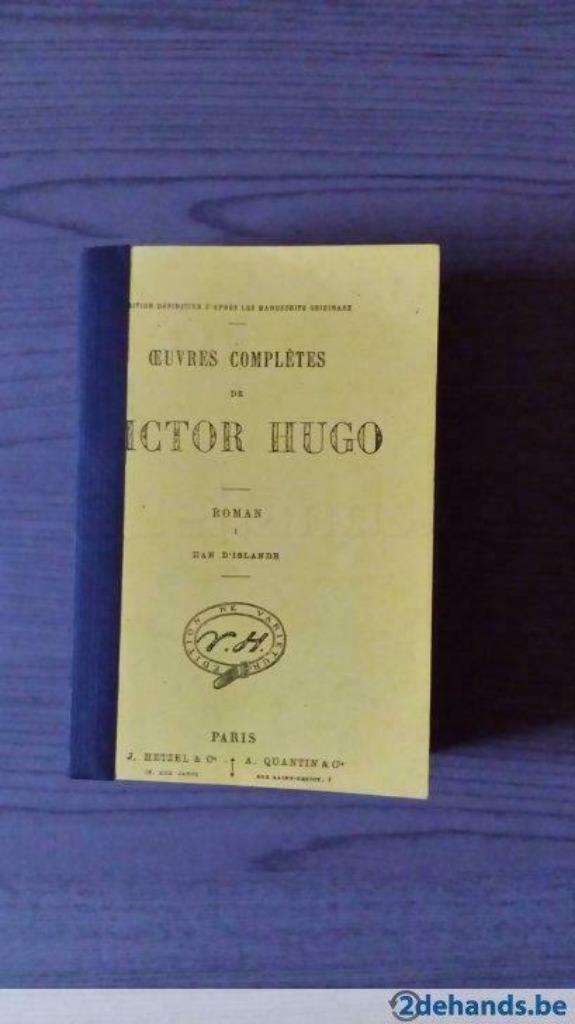 Œuvres complètes - Victor Hugo, Enlèvement ou Envoi, Comme neuf
