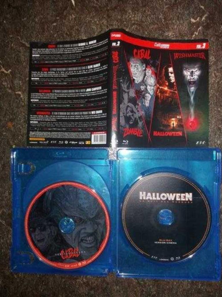 Cult Horror Box (Blu-ray), Cd's en Dvd's, Blu-ray, Zo goed als nieuw, Horror, Boxset, Ophalen of Verzenden