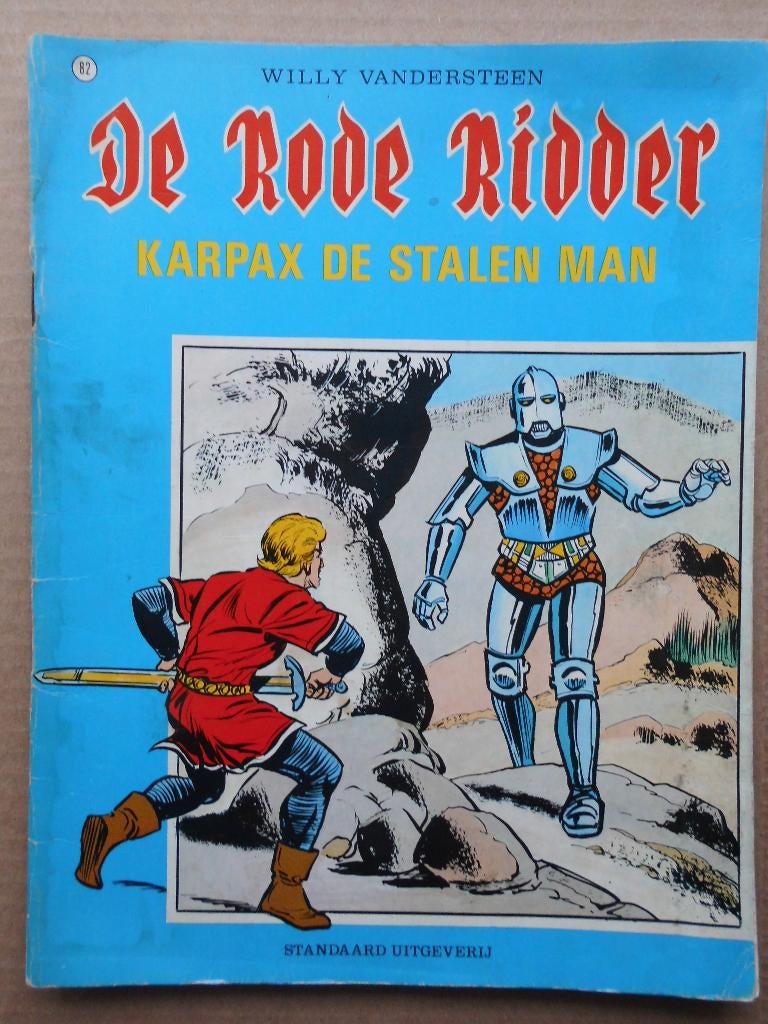 De Rode Ridder - Karpax de stalen man, Enlèvement ou Envoi, Une BD, Studio  Vandersteen, Utilisé