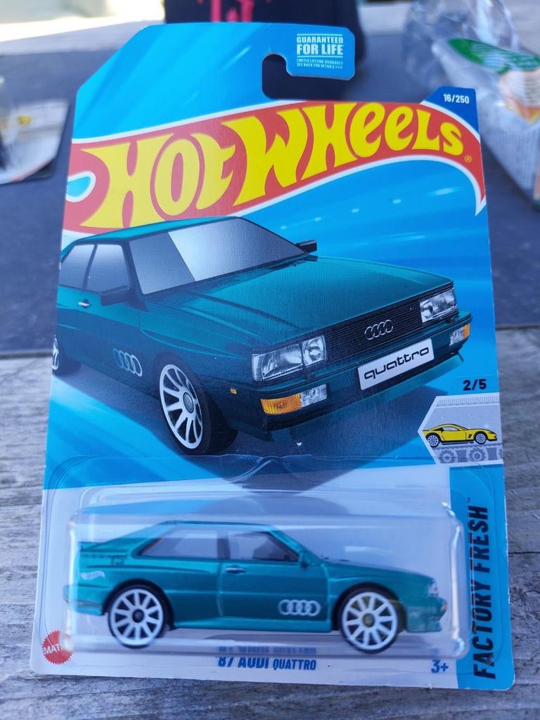 hot wheels audi quattro 1987, Enlèvement ou Envoi, Neuf, Voiture, Autres marques