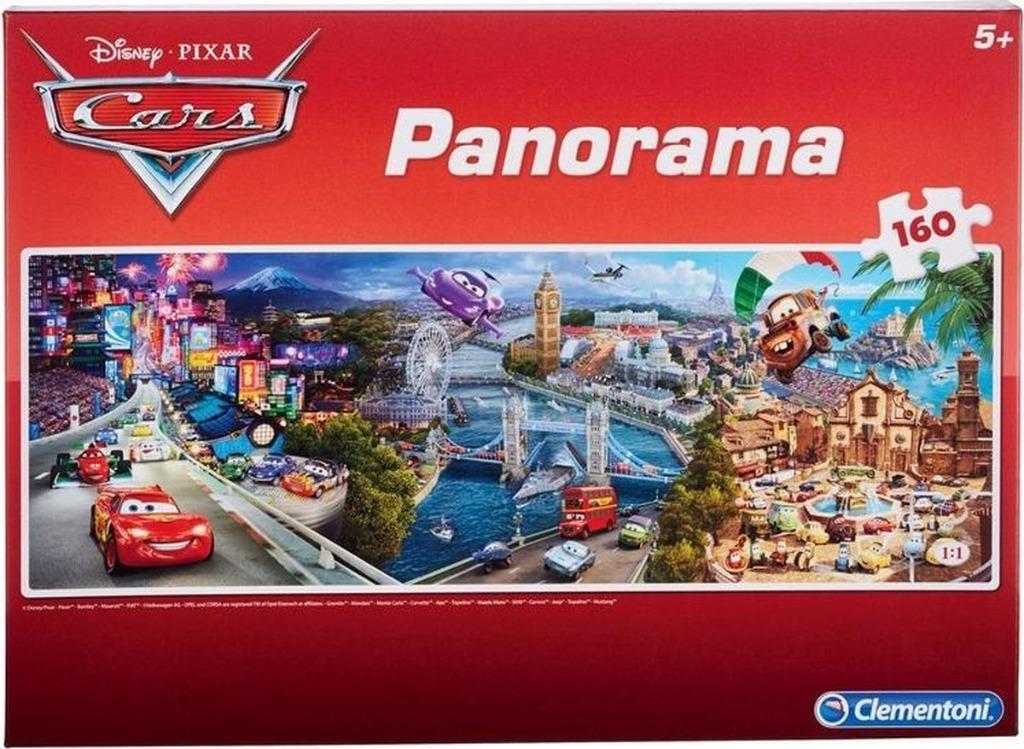 Disney Pixar Cars Panorama Legpuzzel - 160 stukjes als nieuw, Ophalen of Verzenden, Zo goed als nieuw