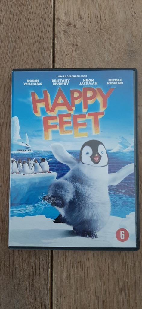 Happy Feet - DVD, Vanaf 6 jaar, Ophalen of Verzenden, Zo goed als nieuw