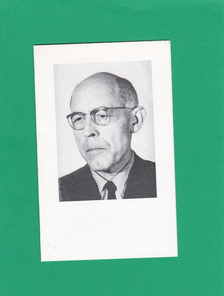 DP Broeder van Scheppers, Verzenden, Bidprentje