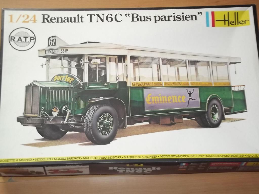 Renault TN6C Bus parisien - Echelle 1/24, Hobby & Loisirs créatifs, Modélisme | Voitures & Véhicules, Neuf, Enlèvement ou Envoi