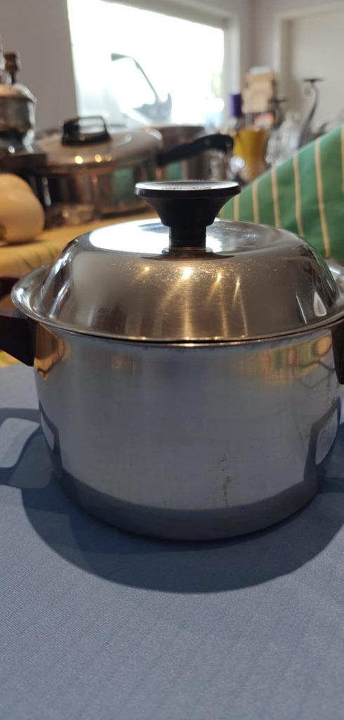 marmite 1,5 l Silvinox Belgium d'occasion propre, Enlèvement ou Envoi, Utilisé, Inox, Casserole ou Cocotte-minute