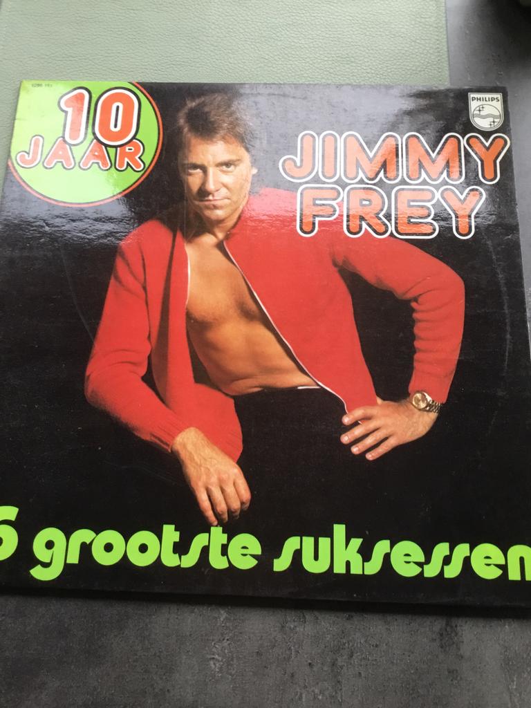 Langspeelplaat Jimmy Frey, Ophalen, Zo goed als nieuw