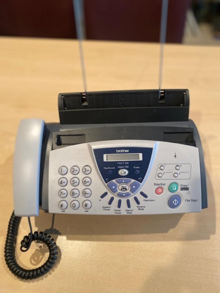 Brother Fax T106, Ophalen, Nieuw, Fax-Telefoon combi