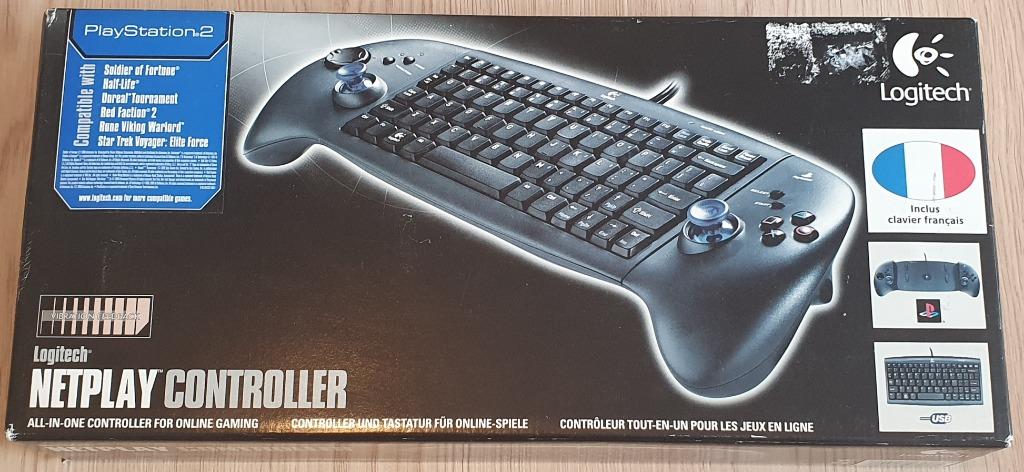 Manette analogique PlayStation 2 Logitech NetPlay Controller, Consoles de jeu & Jeux vidéo, Consoles de jeu | Sony Consoles | Accessoires