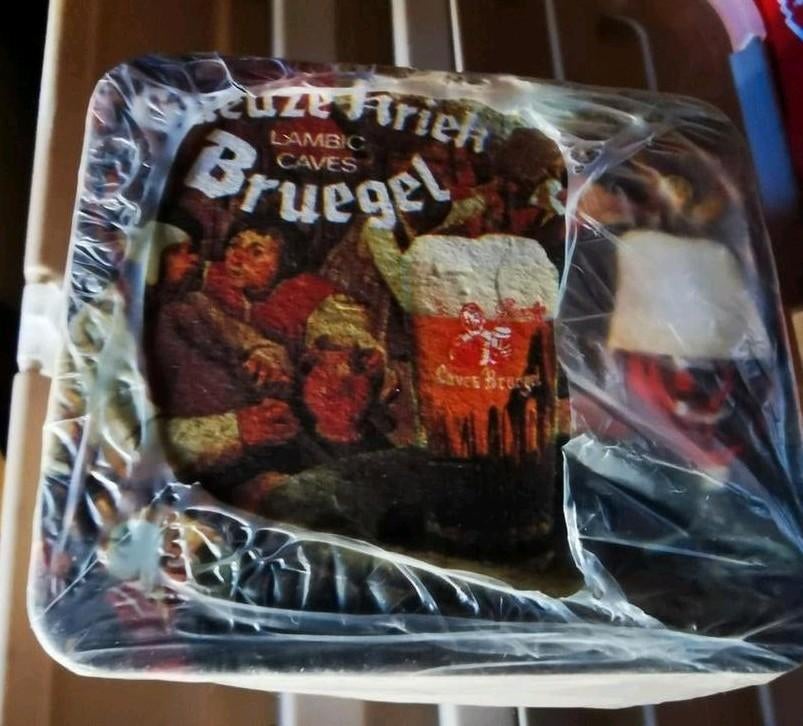 Tampons en feutre Geuze Kriek Lambic cave Breugel, environ 1, Enlèvement ou Envoi, Neuf, Sous-bock