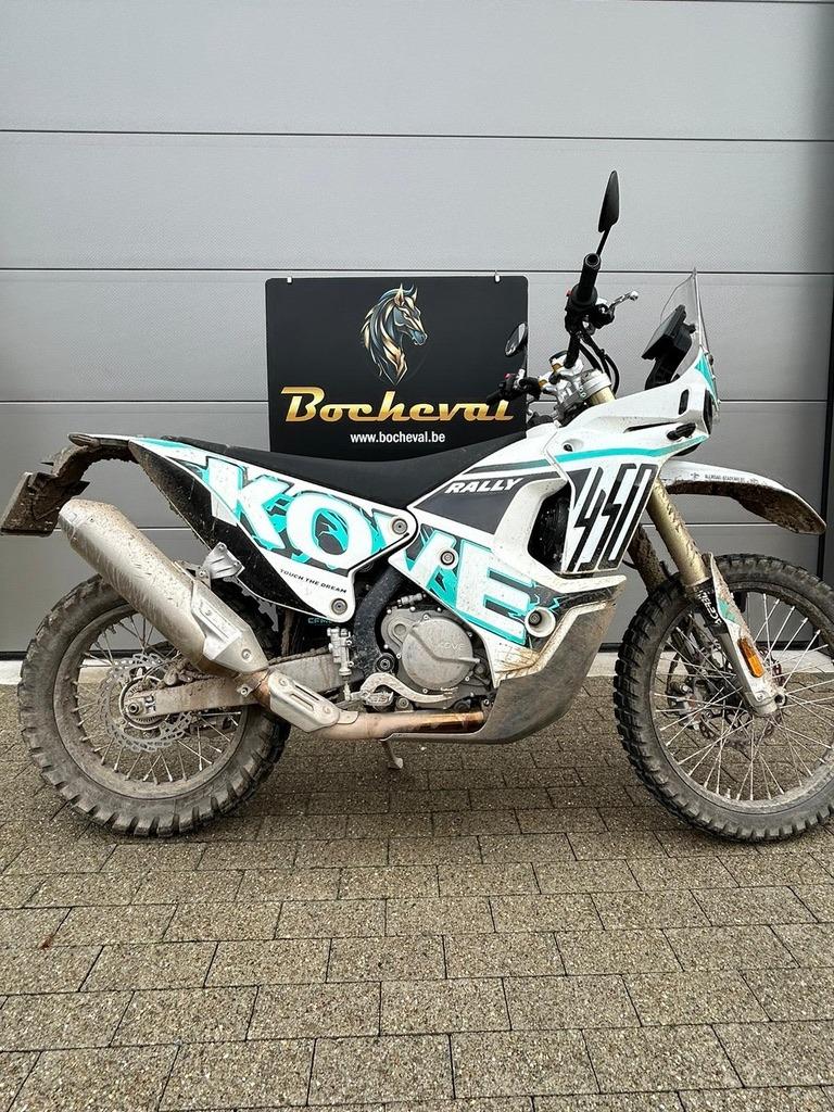 kove 450 rally, Motoren, 450 cc, Kove, 2 cilinders, Bedrijf