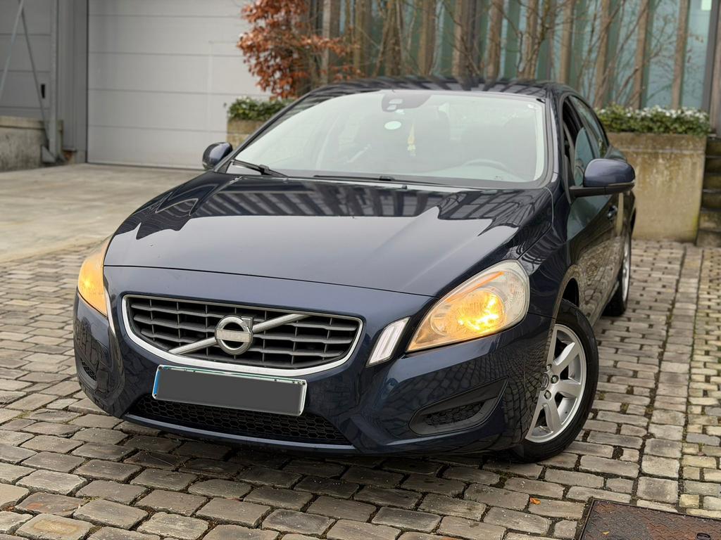 Volvo S60 2.0 diesel D3 163pk! Bj2011* Euro 5 444.000Km!, Auto's, Euro 5, Stof, Blauw, S60