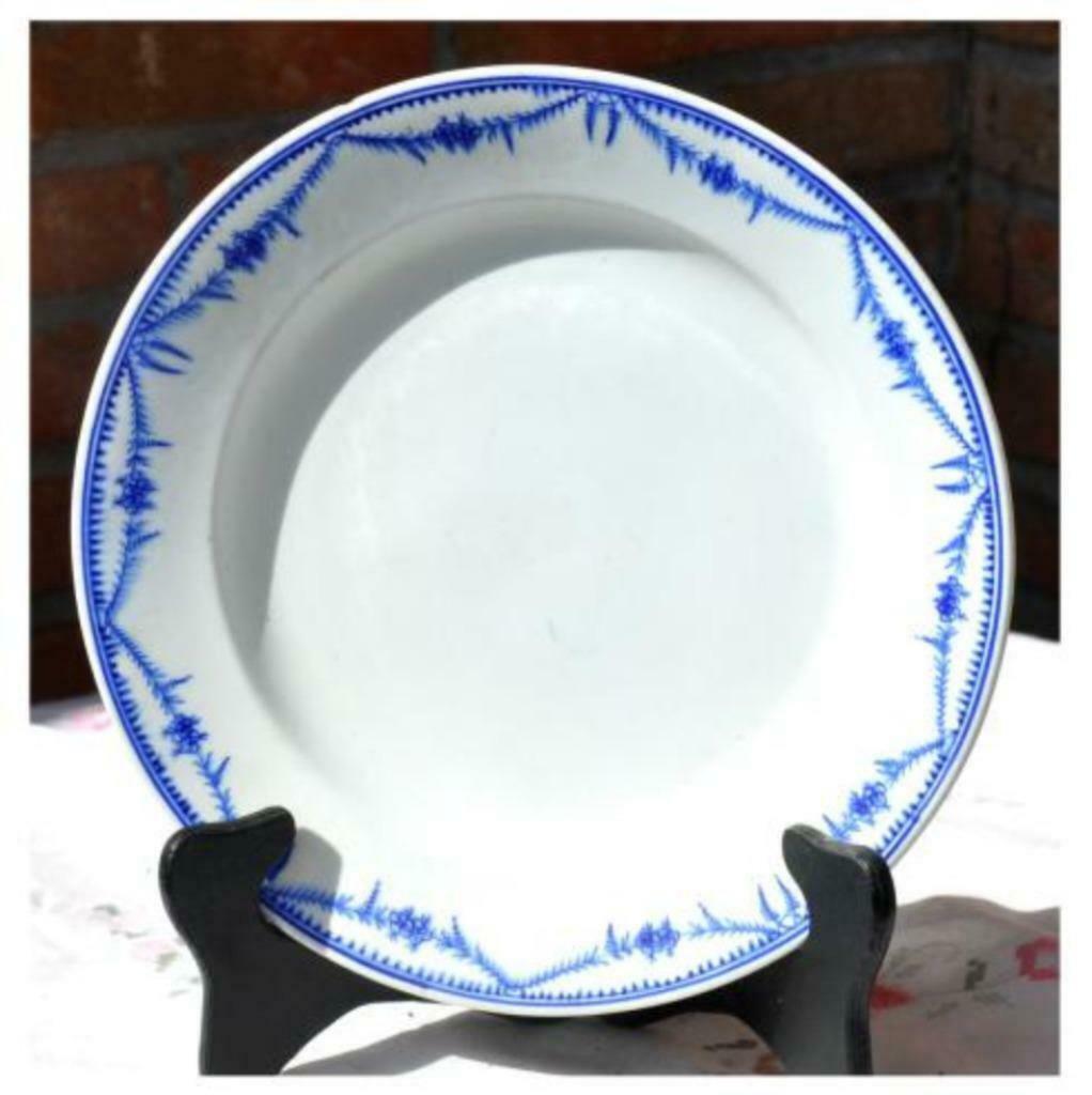 §assiette faience tournai (m11), Antiquités & Art, Enlèvement ou Envoi