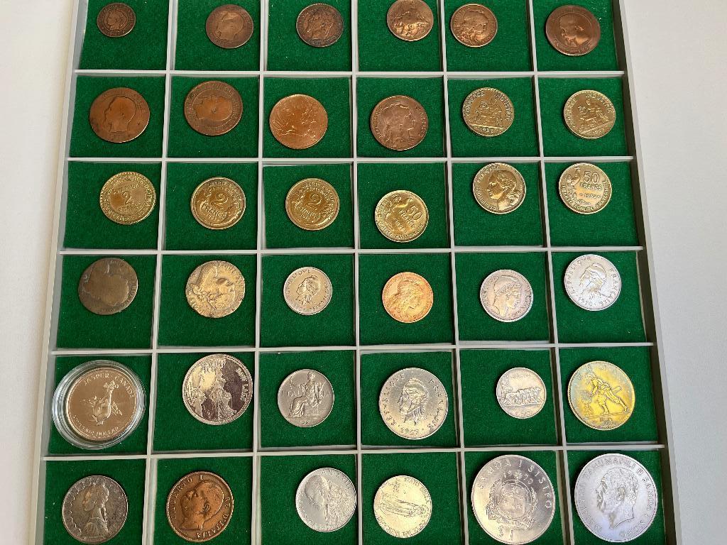 unieke collectie van 1985 stuks oude wereldmunten vanaf 1780, Enlèvement ou Envoi, Monnaie