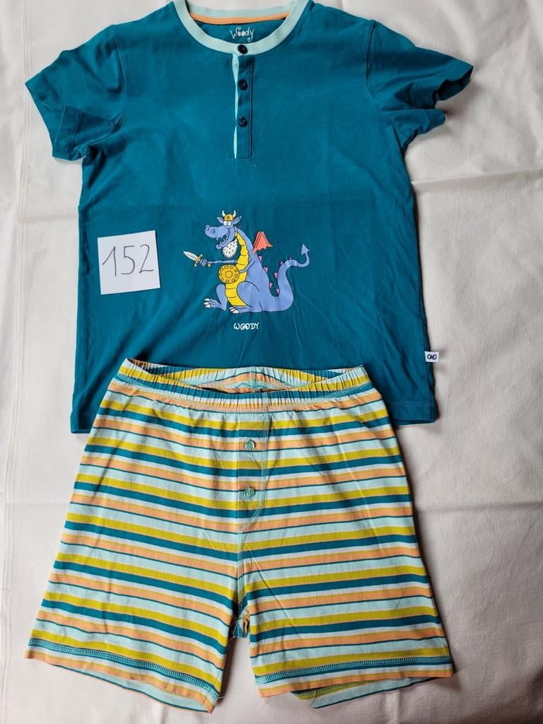 T 152 Woody pyjamashorts, Nacht- of Onderkleding, Jongen of Meisje, Ophalen of Verzenden, Zo goed als nieuw