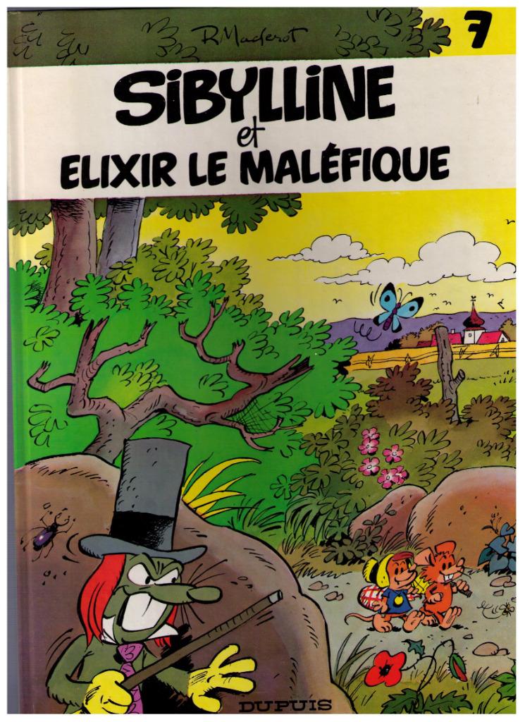 Sibylline et Elixir le maléfique 7 - Macherot - Dupuis 1984, Livres, BD, Enlèvement ou Envoi, Une BD, Comme neuf, Raymond Macherot