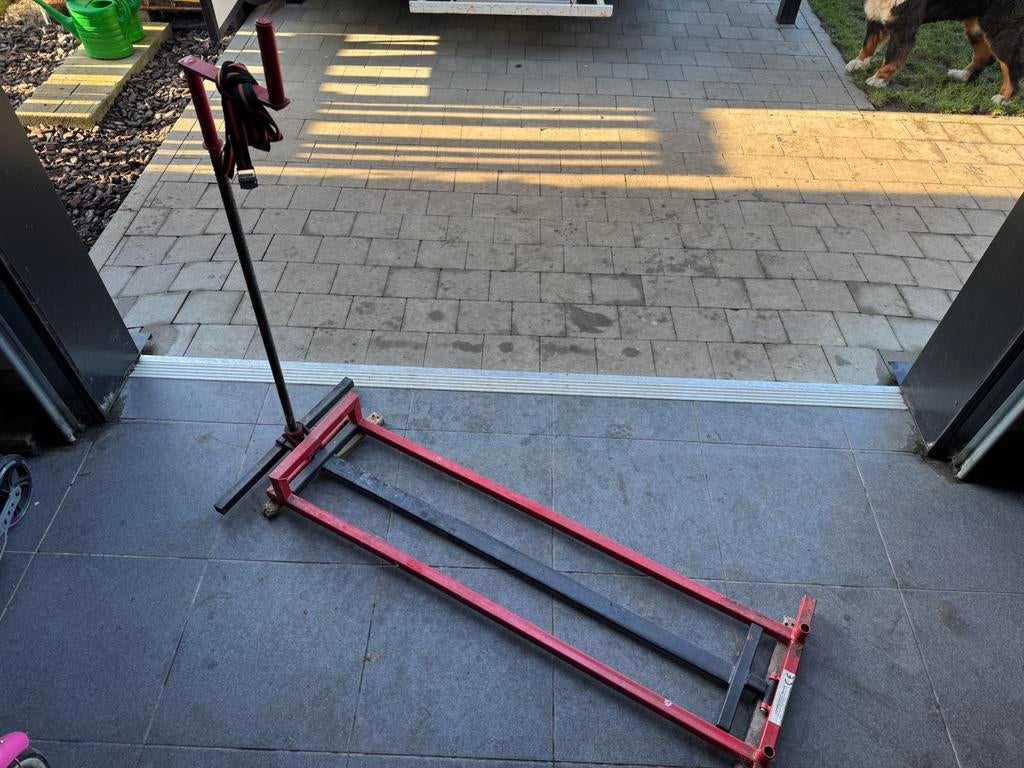 Zitmaaier hefbrug, Tuin en Terras, Ophalen, Zo goed als nieuw