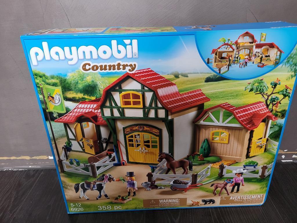 Playmobil country centre equestre neuf - 6926, Enlèvement ou Envoi, Neuf, Ensemble complet