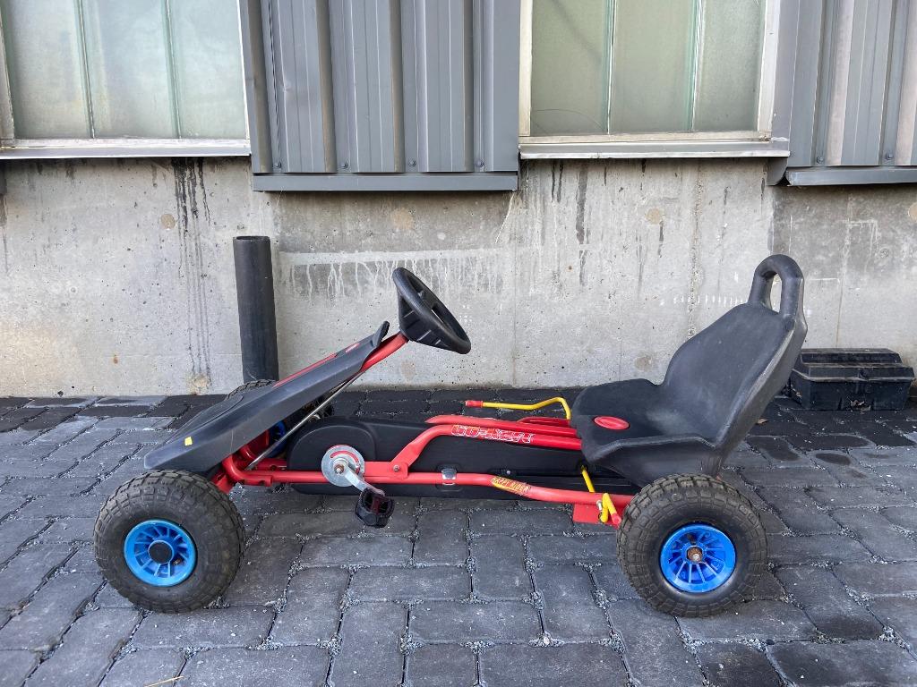 go kart, Ophalen, Gebruikt