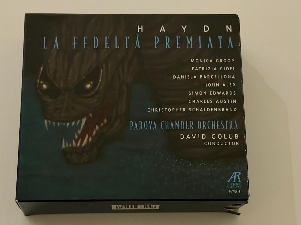 Haydn – La Fedeltà Premiata (3-CD), Enlèvement ou Envoi, Utilisé