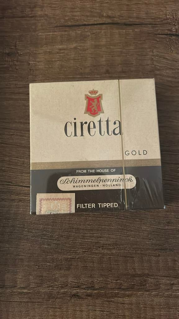 Zeldzaam verzamelobject — Ciretta Gold — Made in Holland, Ophalen of Verzenden, Zo goed als nieuw