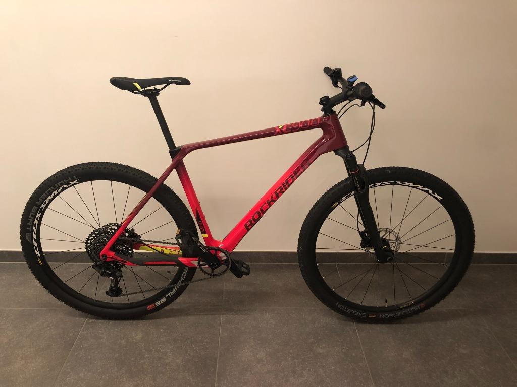 Rockrider XC 900 Carbon Extra Large - Hardtail, Vélos & Vélomoteurs, Vélos | VTT & Mountainbikes, Comme neuf, Hommes, Autres marques