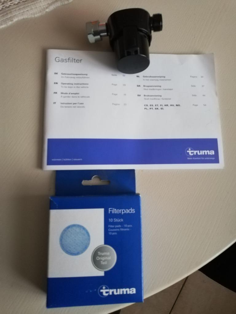 LPG gasfilter Truma +1doos filter pads nieuw, Caravans en Kamperen, Kampeeraccessoires, Ophalen, Nieuw