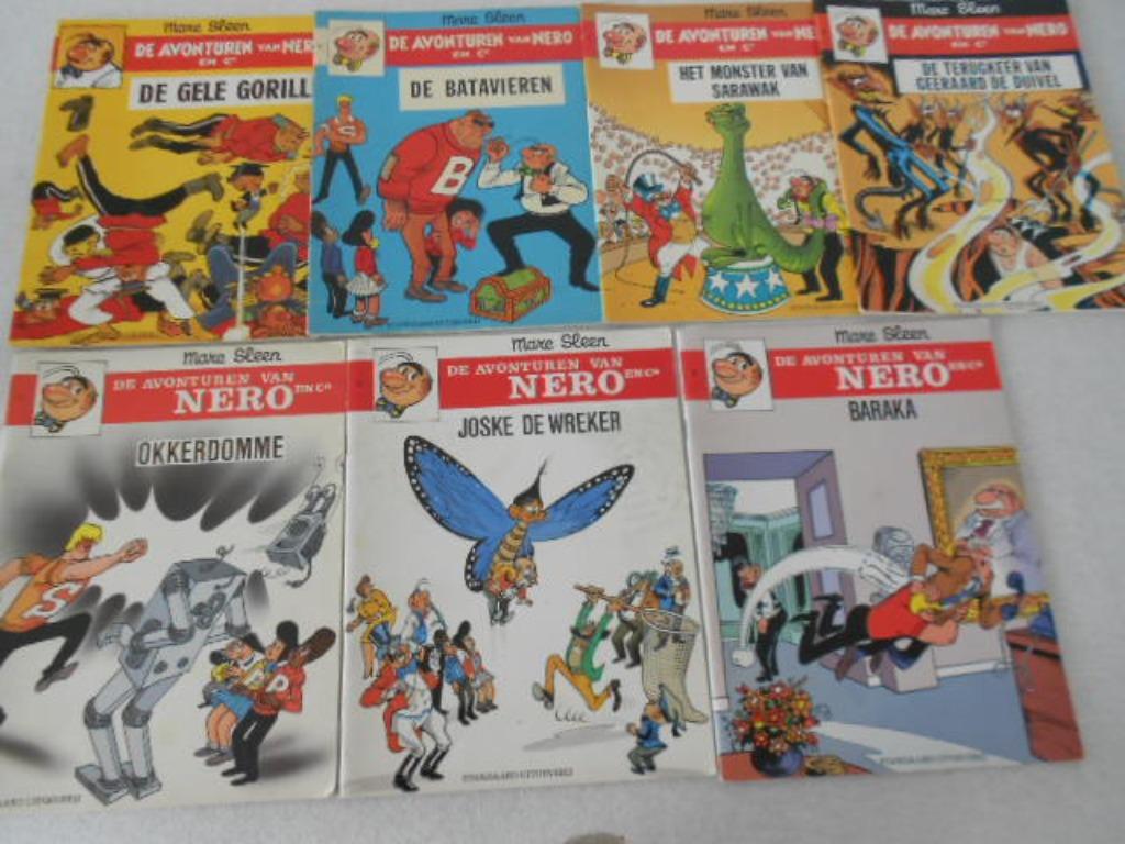 7 strips Nero (6 eerste druk), Enlèvement