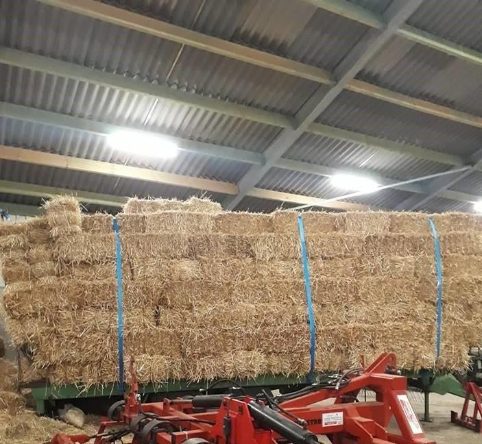 Kleine balen stro