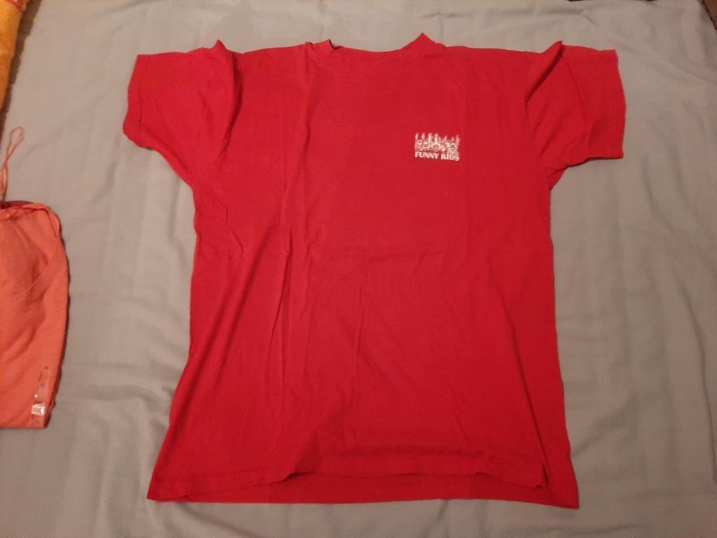 Shirt t-shirt dansclub Funny Kids Beerzel Size L, Ophalen of Verzenden, Gedragen, Maat 42/44 (L), Rood
