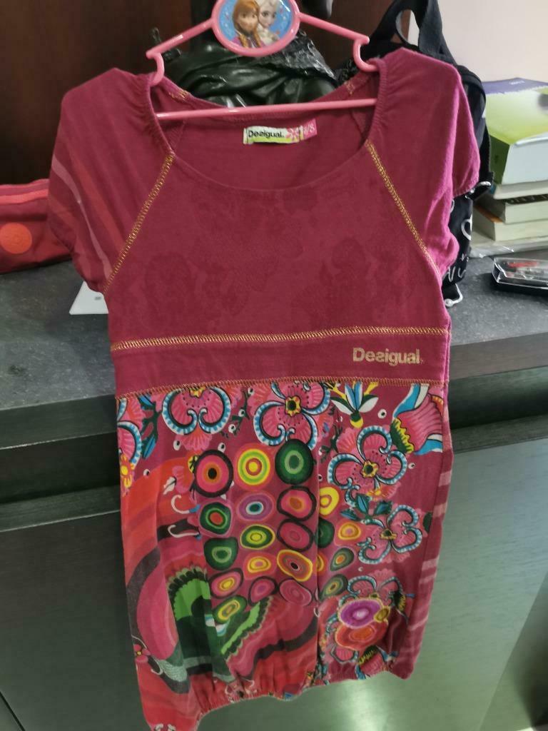 Très belle Robe marque desigual  Taille 7-8 ans, Enlèvement ou Envoi, Comme neuf, Fille, Desigual