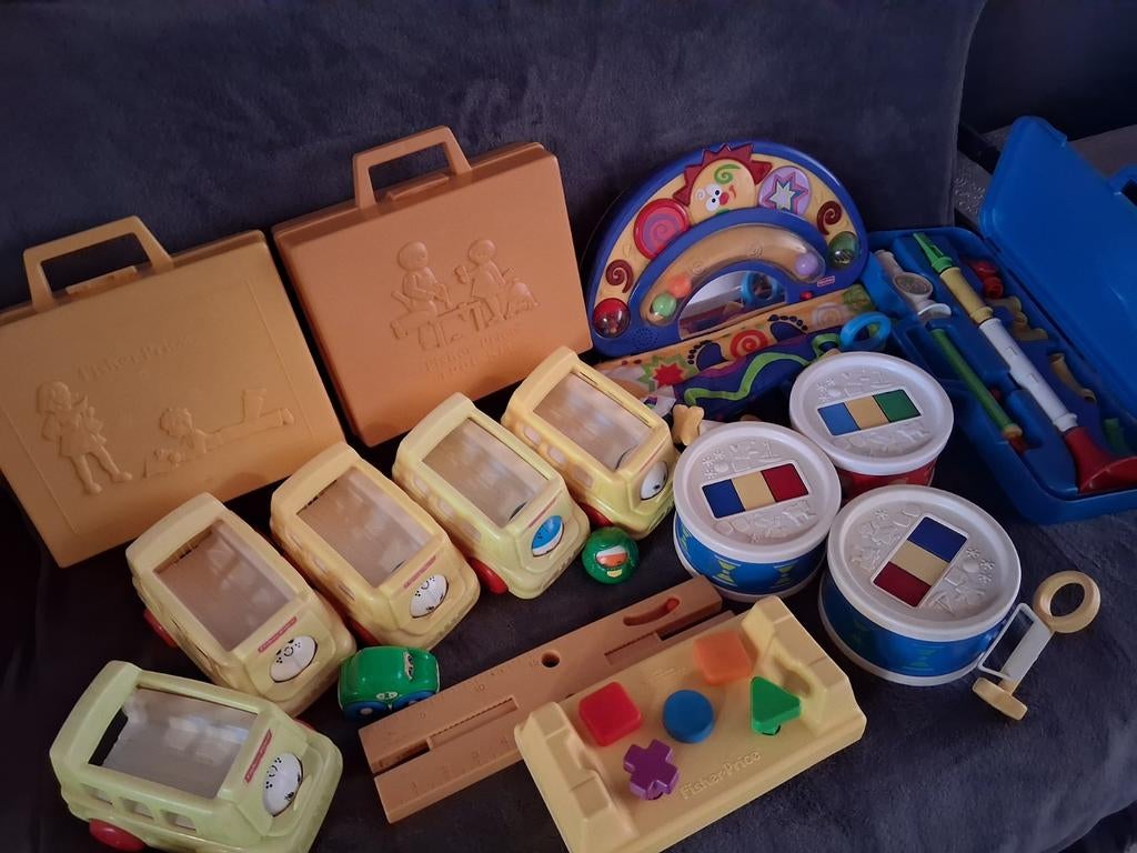 Lot Fisher Price Speelgoed Vintage, Enlèvement ou Envoi
