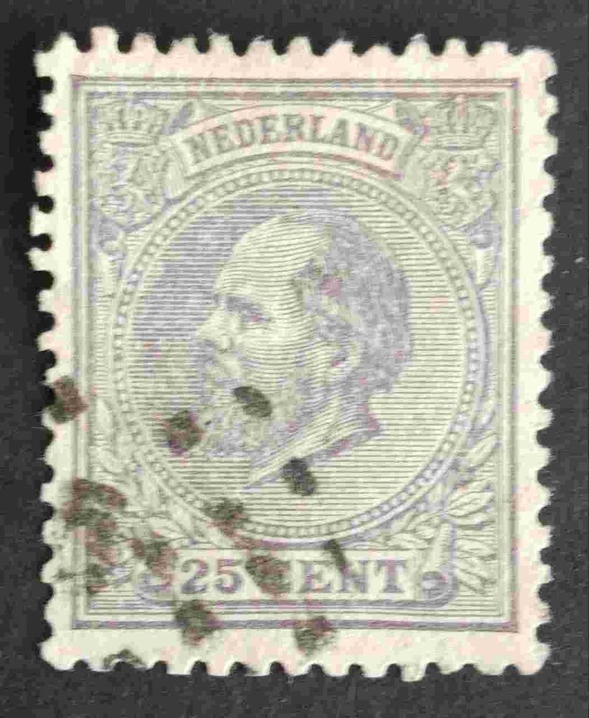 NEDERLAND - nr. 26K met puntstempel 5, Envoi, Jusqu'à 1940, Affranchi