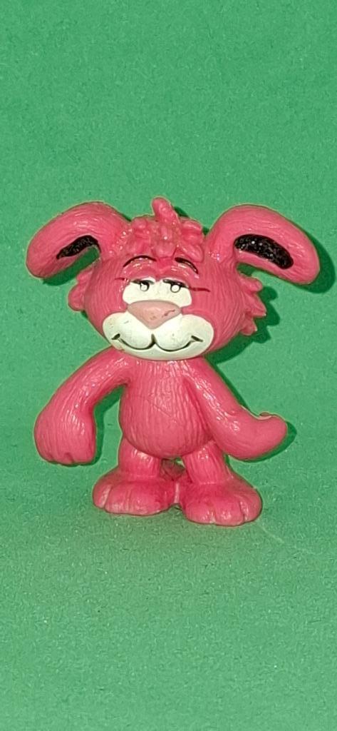 Smoggles roze konijn 20406 zeldzaam smurf, Enlèvement ou Envoi, Neuf, Autres Schtroumpfs, Poupée, Figurine ou Peluche