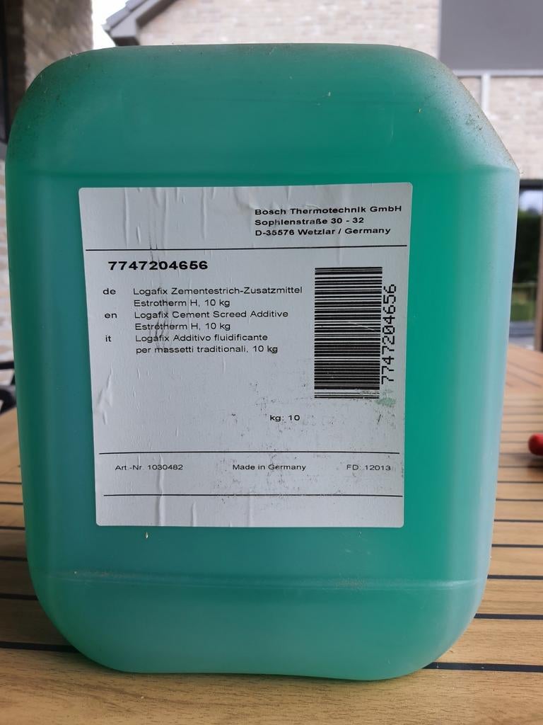 additif pour ciment pour chape chauffante au sol, Enlèvement ou Envoi, Neuf