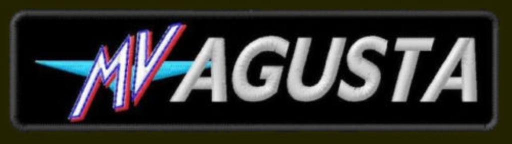 Patch MV Agusta - 125 x 33 mm, Motoren, Ophalen of Verzenden, Nieuw