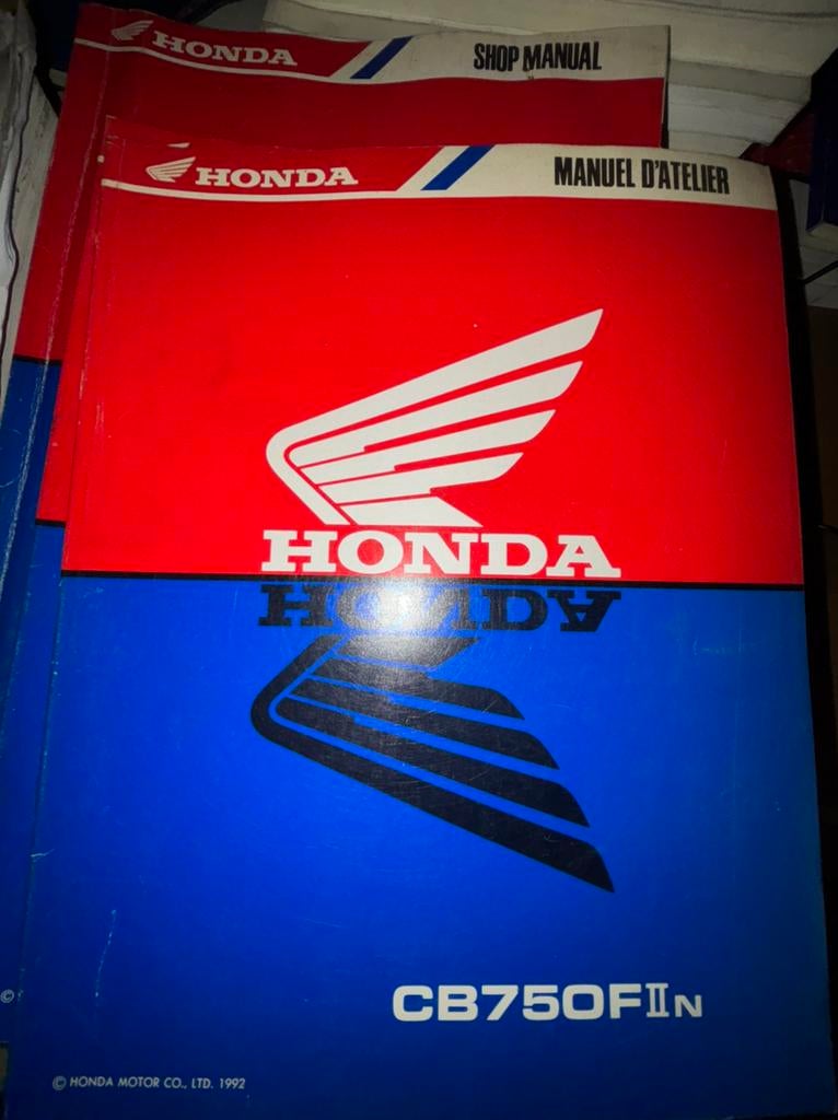 Workshopmanual Honda CB750F2 Seven Fifty 1992-, Ophalen of Verzenden, Honda