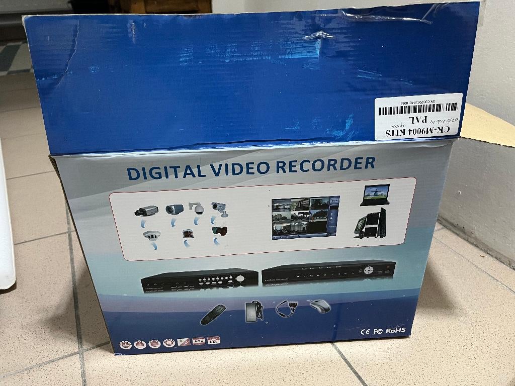 camera avec disque dur, Enlèvement, Disque dur