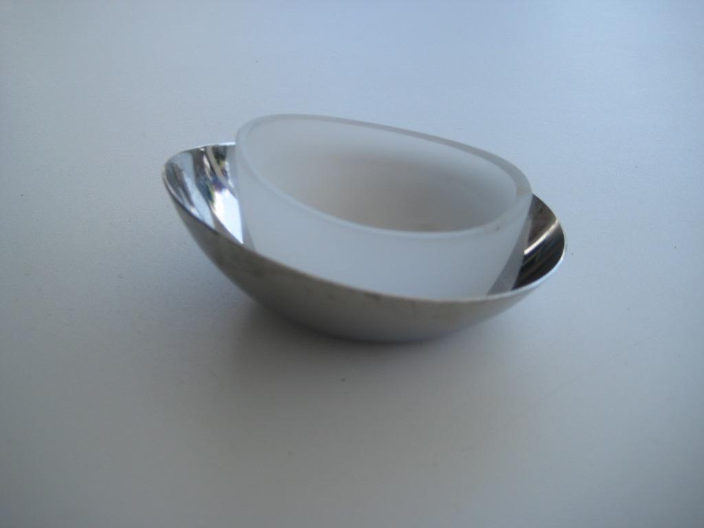 Stelton waterlelie theelichthouder, Ophalen of Verzenden, Gebruikt, Metaal, Kandelaar