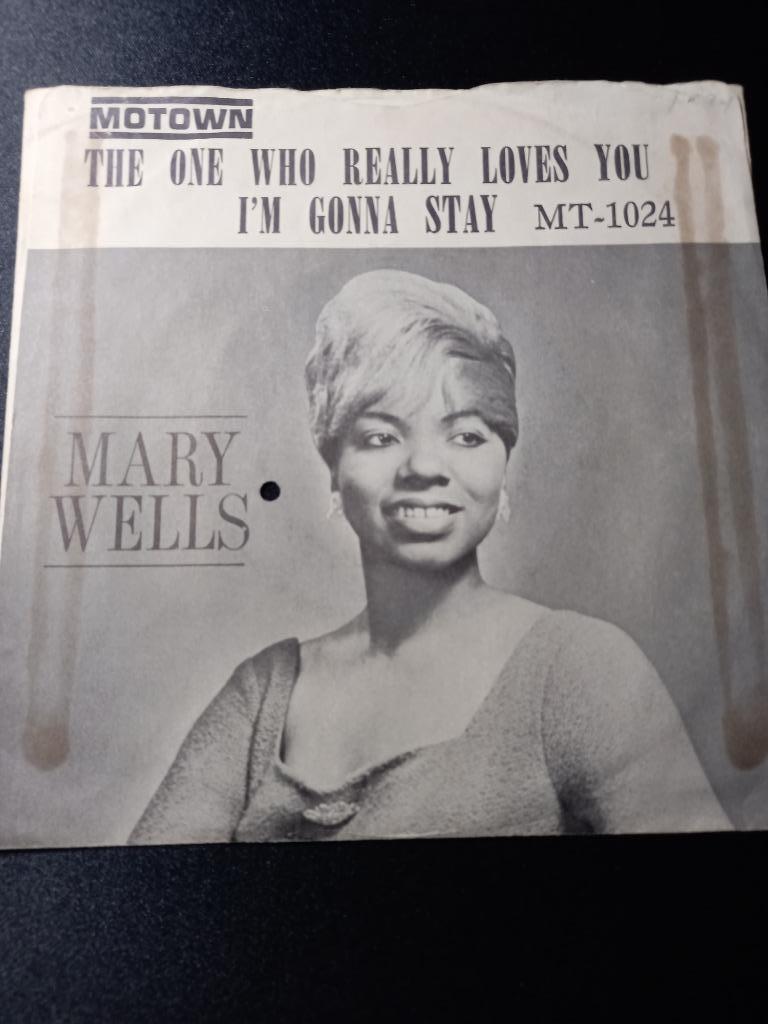 Mary Wells ‎– The One Who Really Loves You - "Popcorn", 7 inch, Single, Ophalen of Verzenden, Zo goed als nieuw