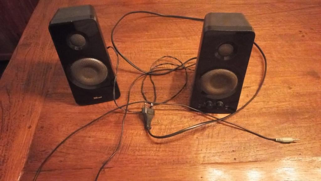 Computer speakers Trust, Ophalen, Gebruikt, Audiokanaal 2, Trust Gaming speakers