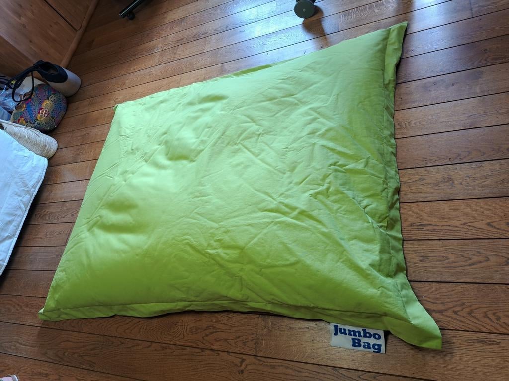 Pouf - Fauteuil Jumbo Bag (Fat Boy), Huis en Inrichting, Ophalen, Gebruikt, Zitzak